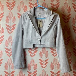 Unio cropped jacket, M